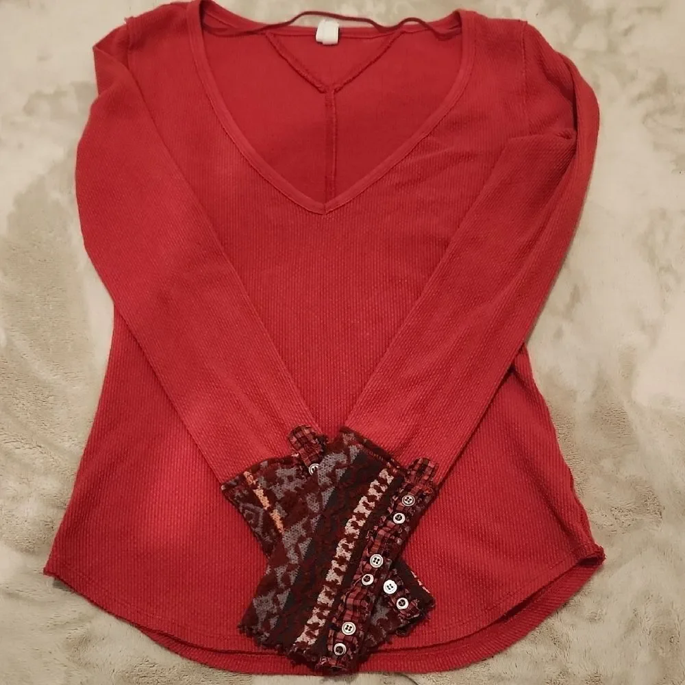 Free People Long Sleeve Top